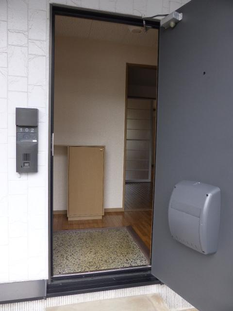 コーポ翼　Ｃの玄関|玄関です