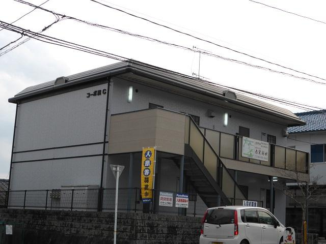 コーポ翼　Ｃの外観|落ち着いた雰囲気の外観です