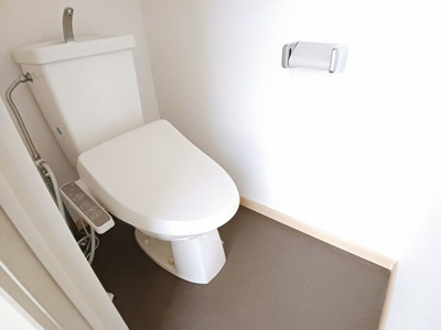 【トイレ】 | グランディヴィラ | シンプルで使いやすいトイレです