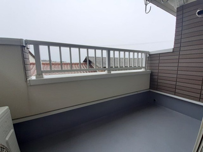 【バルコニー】 | フレミールＡ | 開放的で明るい空間を演出してくれるバルコニーです