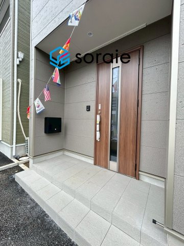 入間市下藤沢第17期全13棟　新築戸建　クレイドルガーデンの玄関|2026/6/23 撮影