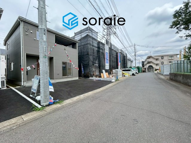 入間市下藤沢第17期全13棟　新築戸建　クレイドルガーデンの前面道路含む現地写真|2026/6/23 撮影