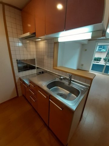 シャン・ド・フルールのキッチン