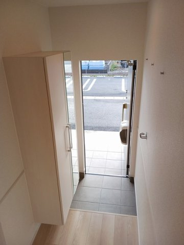 オーシャン・リッジの玄関