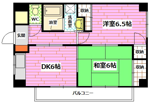 寺西第三ビルの間取り