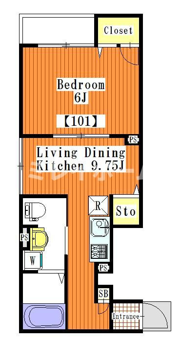 ボヌールプランの間取り