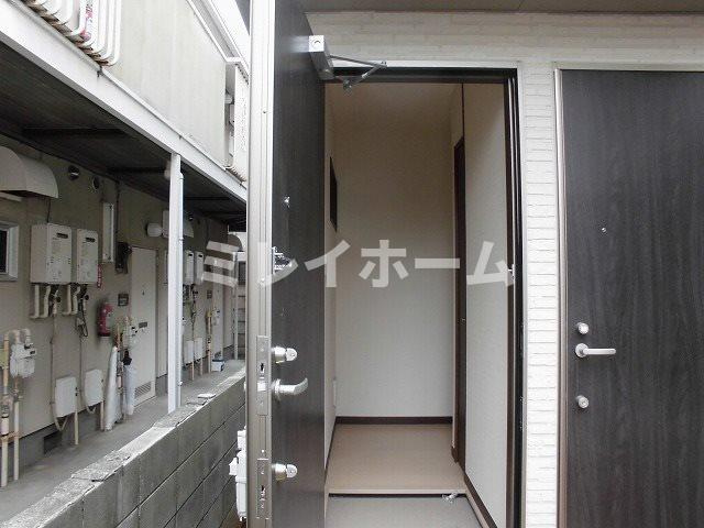 ボヌールプランの玄関