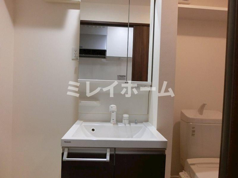 ボヌールプランの洗面所