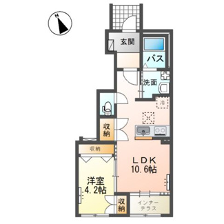 【間取り】 | 仮）阿見町阿見新築アパート