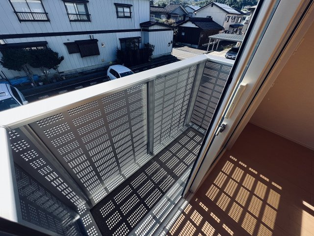 タウンコートみゆきⅡのバルコニー