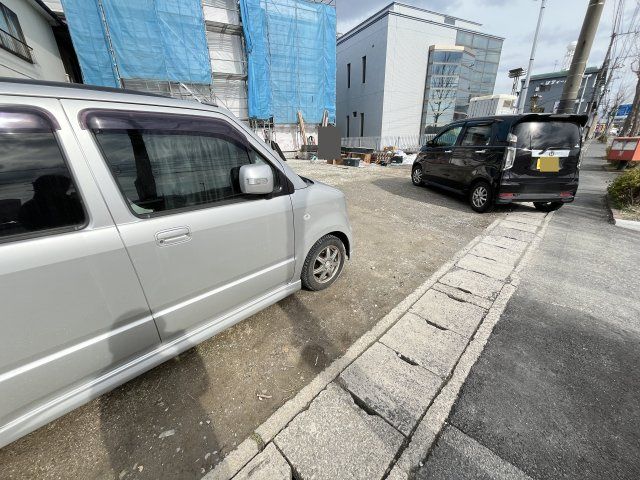 Lien米子の駐車場