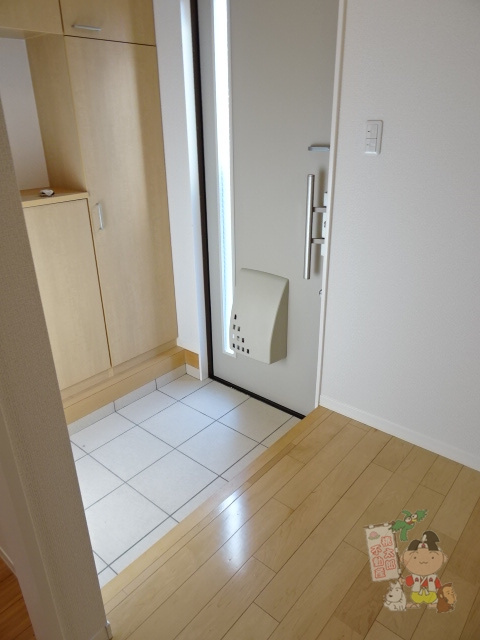 シャーメゾン津島新野の玄関