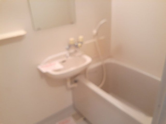 【浴室】 | メゾンハッピーⅠ | 落ち着いた空間のお風呂です