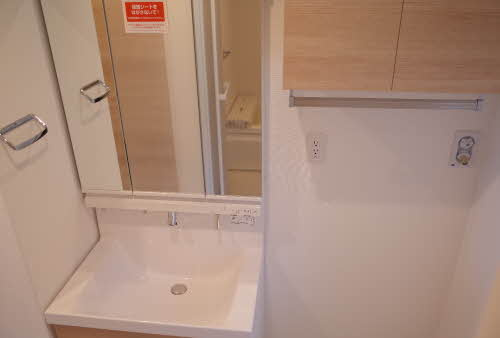 グランシャリオ翠の洗面所|使いやすい洗面所です