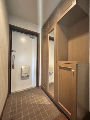 【防犯設備】 | コアマンションパークシティ | 来客の顔が見えるモニター付き。お子様の留守番や防犯面も安心！