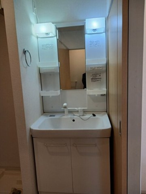 【洗面所】 | ハピア　Ⅲ | 使いやすい洗面所です