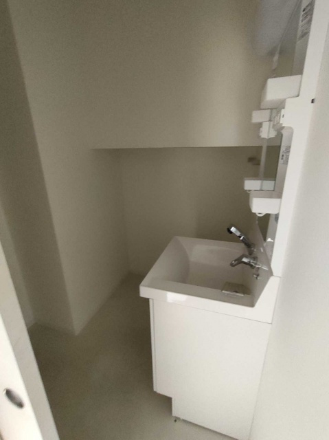 竜美丘コートビレジの洗面所