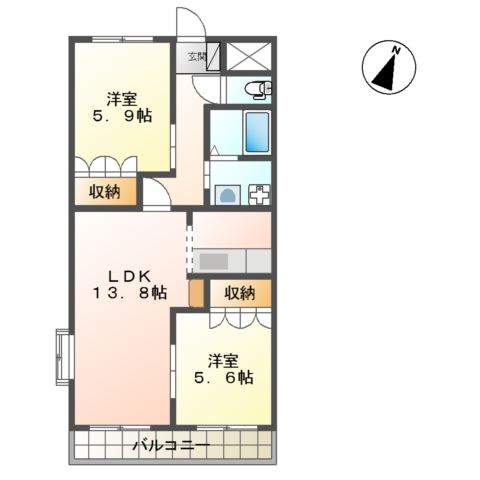【間取り】 | Ｖｅｒｓ　Ｌ’ａｖｅｎｉｒ