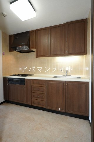 【キッチン】 | ライオンズガーデン戸塚 | ３口コンロでお料理をお楽しみください