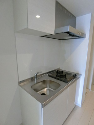 【キッチン】 | リブリ・snow owl | コンパクトなキッチンで掃除もラクラク