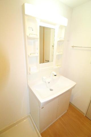 スターテラス小山の洗面所|洗髪洗面化粧台