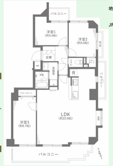  | 【エスポア中島】✨️仲介手数料無料✨️ほのか小学校・笈瀬中学校