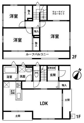 プラウドステージⅡの間取り