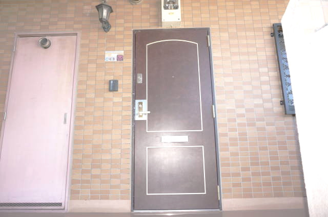 シェリール北原台の玄関|毎日通る玄関はこちらです