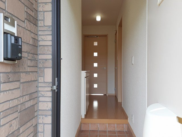 リバーサイド　リリーの玄関