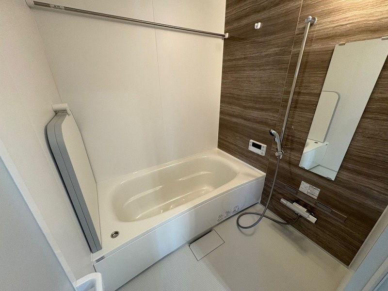 Ｎａｎａｌａ　D棟の浴室|落ち着いた空間のお風呂です