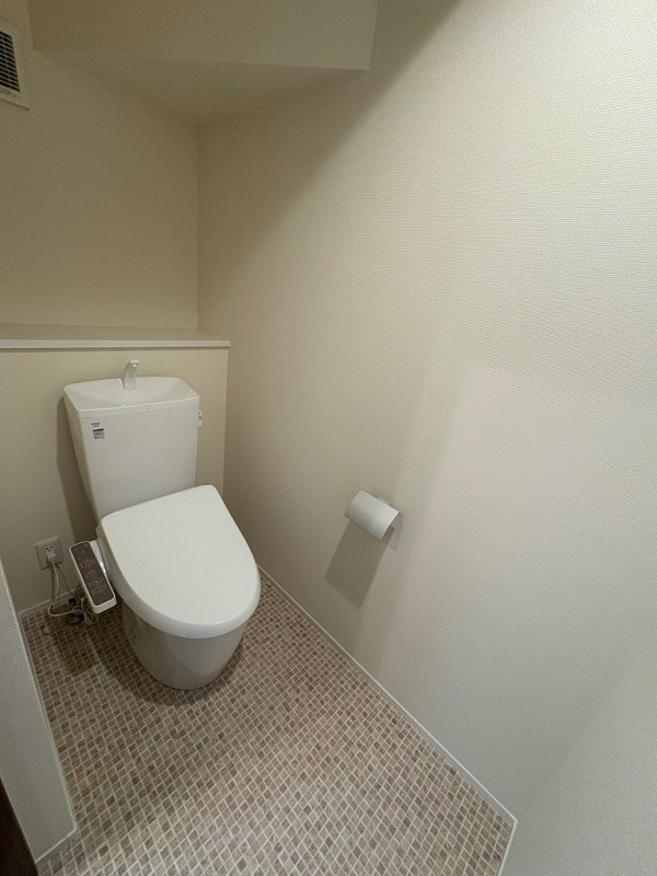 Ｎａｎａｌａ　D棟のトイレ|ゆったりとした空間のトイレです