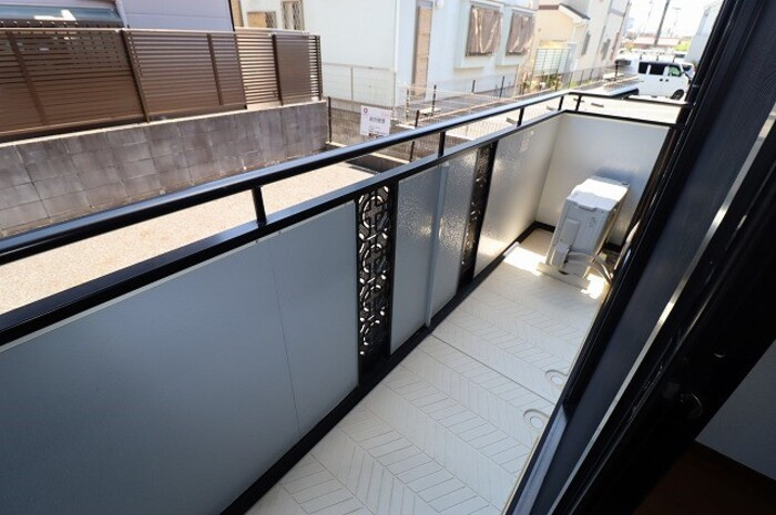 アルシュ１１のバルコニー