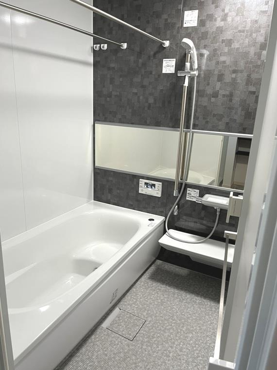 大門戸建の浴室|お風呂です