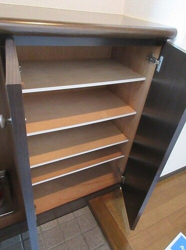 ライオンズプラザ川口本町の収納|下足入　前回募集時／2019年1月の写真