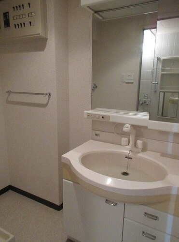 ライオンズプラザ川口本町の洗面所|洗面台　前回募集時／2019年1月の写真