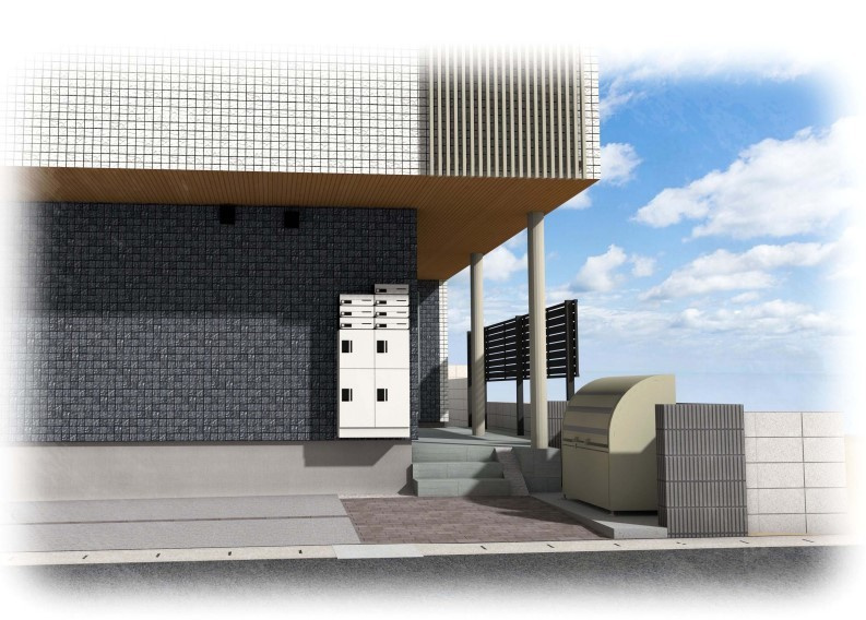 ル　シエルのエントランス|エントランスです