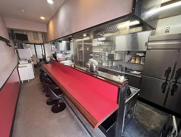 十三東4丁目貸店舗の内装