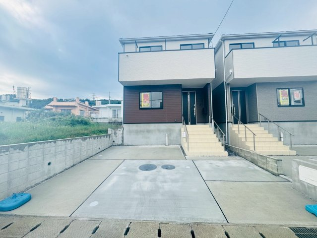 ❤❤中城村久場第４－２号棟の前面道路含む現地写真|前面道路含む現地写真です