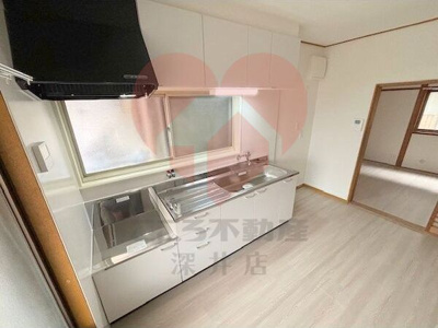 【キッチン】 | 西淀川区竹島３丁目貸家