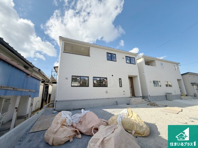 和歌山市松江北　第4期　新築一戸建ての外観|現在の進捗状況です！順調に作業進行中、完成が待ち遠しいです！詳細の間取り等、お気軽にお問い合わせください！