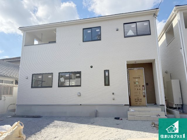 和歌山市松江北　第4期　新築一戸建ての外観|周辺は落ち着いた街並みの住宅地！子育てがしやすい住環境です！まだ未完成ですが、現地でしかわからない事もございます。是非一度ご覧ください。