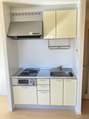 ベルヴュー段原のキッチン|使いやすいキッチンです