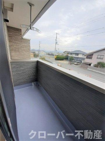 スカイ・ハイツのバルコニー