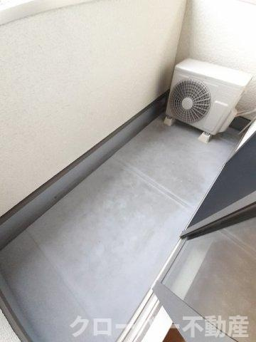 ディアコート川津　Ⅱのバルコニー