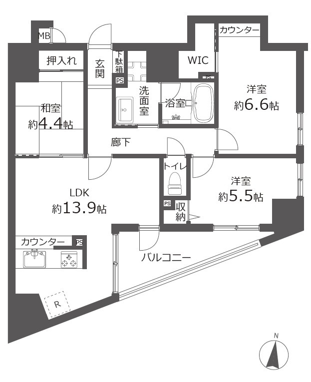 ベルドゥムール北越谷駅前