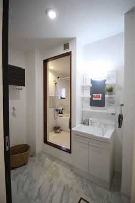 【洗面所】 | シャーメゾンナカシマ | 洗髪洗面化粧台