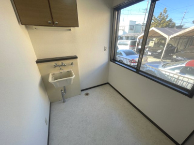 【ランドリースペース】 | 真岡市久下田西5LDK中古住宅