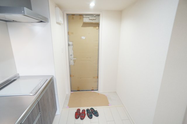 エクシーレ逆瀬川の玄関