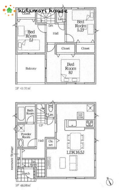 鴻巣市鴻巣第1　新築戸建　クレイドルガーデン03の間取り
