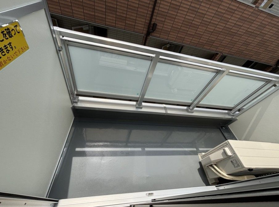 リブリ・岩槻Ⅱのバルコニー